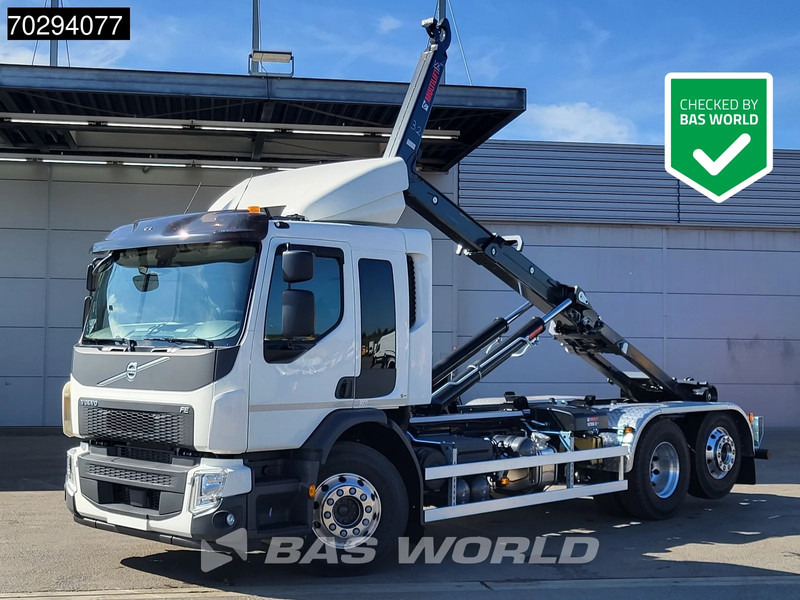 Volvo FE 320 6X2 NEW HIAB 21Tons Abrollkipper Lift+Lenkachse Automatic Euro 6 - Camion ampliroll: photos 1 Volvo FE 320 6X2 NEW HIAB 21Tons Abrollkipper Lift+Lenkachse Automatic Euro 6 - Camion ampliroll: photos 1