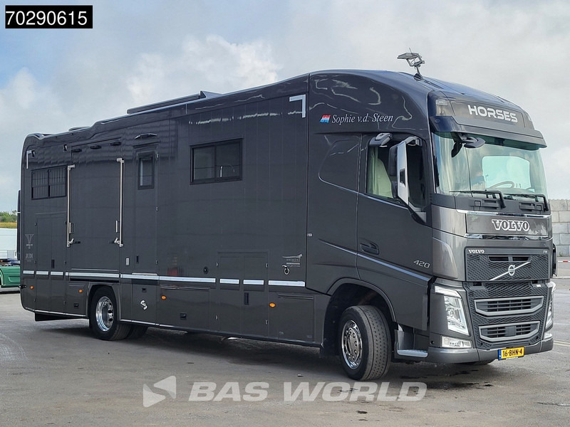 Crédit-bail de Volvo FH 420 FH 4X2 NL-Truck STX Horse truck + Living 4 Horses Navi ACC Euro 6 Volvo FH 420 FH 4X2 NL-Truck STX Horse truck + Living 4 Horses Navi ACC Euro 6: photos 10