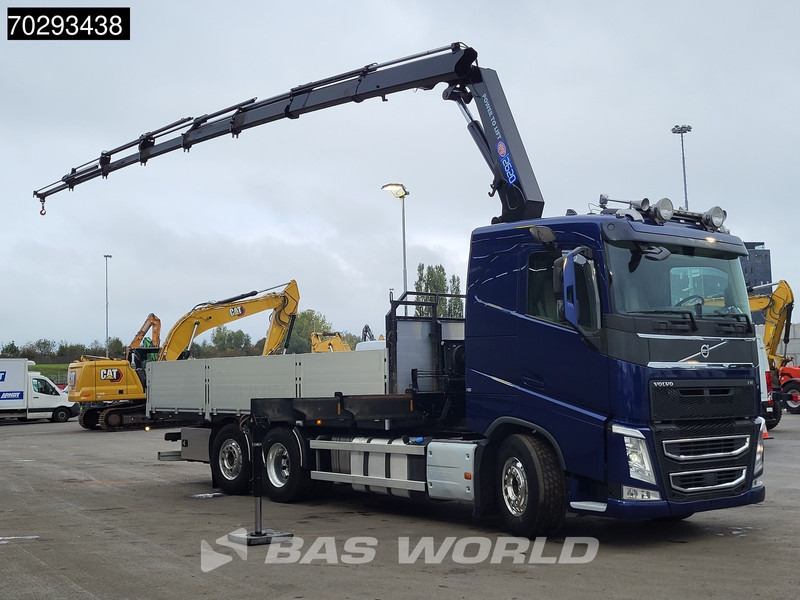 Volvo FH 500 FH 6X2 HMF 2620K-RC Crane Xenon Lift+Steering-Axle Automatic Euro 6 - Camion plateau, Camion grue: photos 3 Volvo FH 500 FH 6X2 HMF 2620K-RC Crane Xenon Lift+Steering-Axle Automatic Euro 6 - Camion plateau, Camion grue: photos 3