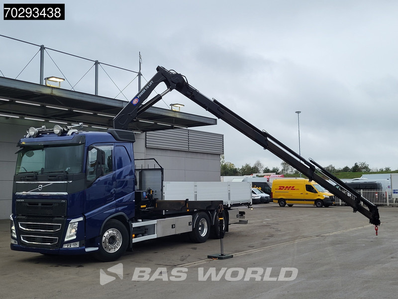 Volvo FH 500 FH 6X2 HMF 2620K-RC Crane Xenon Lift+Steering-Axle Automatic Euro 6 - Camion plateau, Camion grue: photos 5 Volvo FH 500 FH 6X2 HMF 2620K-RC Crane Xenon Lift+Steering-Axle Automatic Euro 6 - Camion plateau, Camion grue: photos 5