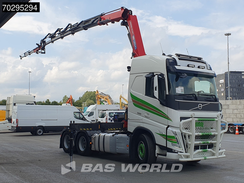 Volvo FH 500 FH 6X4 Full-Air Liftachse HMF 2820K-RCS Crane+JIB Remote Control I-ParkCool VDS LED Kran - Camion plateau, Camion grue: photos 3 Volvo FH 500 FH 6X4 Full-Air Liftachse HMF 2820K-RCS Crane+JIB Remote Control I-ParkCool VDS LED Kran - Camion plateau, Camion grue: photos 3