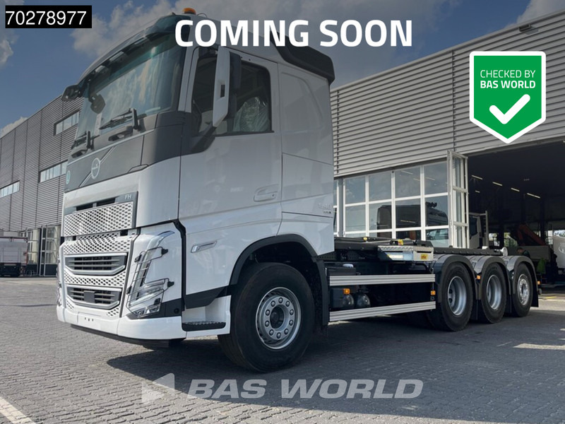 Volvo FH 540 8X4 NEW! HYVA 30-62 Heavy-Duty Lift-Steering Axle Retarder Euro 6 - Camion ampliroll: photos 1 Volvo FH 540 8X4 NEW! HYVA 30-62 Heavy-Duty Lift-Steering Axle Retarder Euro 6 - Camion ampliroll: photos 1