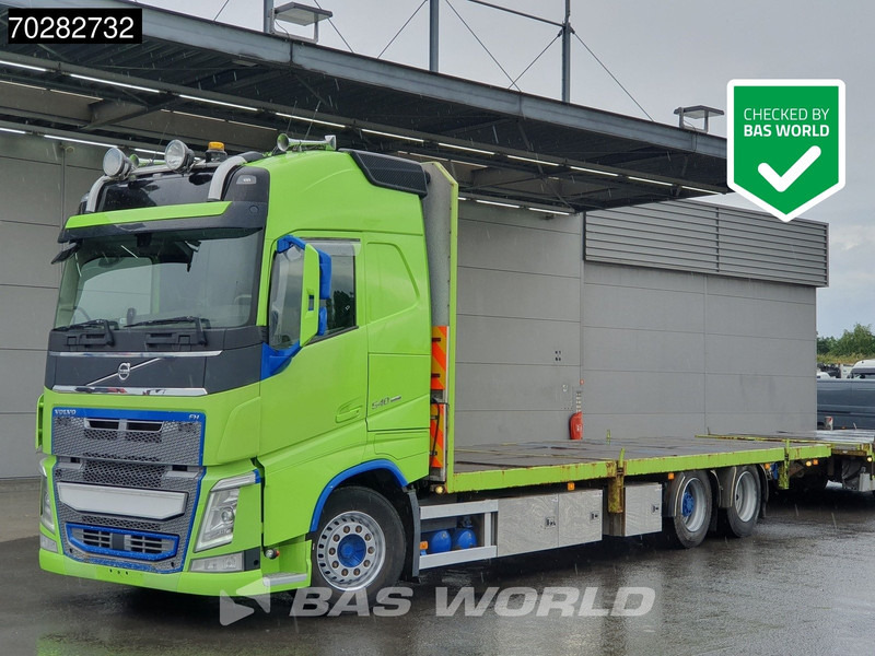 Volvo FH 540 FH 6X2 VEB+ BigAxe Liftachse Xenon Euro 6 - Camion plateau: photos 1 Volvo FH 540 FH 6X2 VEB+ BigAxe Liftachse Xenon Euro 6 - Camion plateau: photos 1