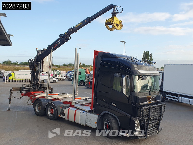 Volvo FH16 750 FH16 6X4 HIAB E96S 79 wood crane Retarder Dynamic-Steering Big-Axle Euro 6 - Camion grumier, Camion grue: photos 3 Volvo FH16 750 FH16 6X4 HIAB E96S 79 wood crane Retarder Dynamic-Steering Big-Axle Euro 6 - Camion grumier, Camion grue: photos 3