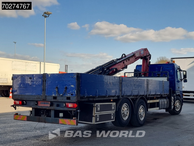 Camion plateau, Camion grue Volvo FM 330 6X2 HMF 1820 K3 Kran Crane Lift+Steering Axle Xenon Euro 5: photos 10