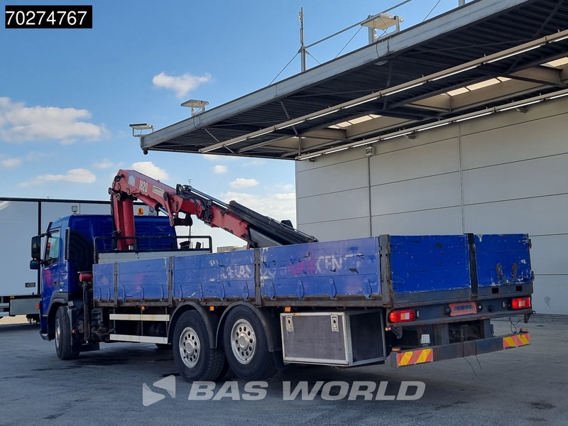 Camion plateau, Camion grue Volvo FM 330 6X2 HMF 1820 K3 Kran Crane Lift+Steering Axle Xenon Euro 5: photos 9
