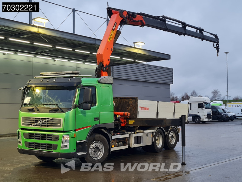 Volvo FM 340 FM 6X2 Palfinger PK23002 Crane 10m3 3-way tipper Lift+steering axle Euro 5 - Camion benne, Camion grue: photos 1 Volvo FM 340 FM 6X2 Palfinger PK23002 Crane 10m3 3-way tipper Lift+steering axle Euro 5 - Camion benne, Camion grue: photos 1