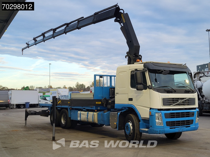 Volvo FM 360 FM 6X2 Palfinger PK29002 Kran crane Manual Sleepercab Airco Euro 4 - Camion plateau, Camion grue: photos 3 Volvo FM 360 FM 6X2 Palfinger PK29002 Kran crane Manual Sleepercab Airco Euro 4 - Camion plateau, Camion grue: photos 3