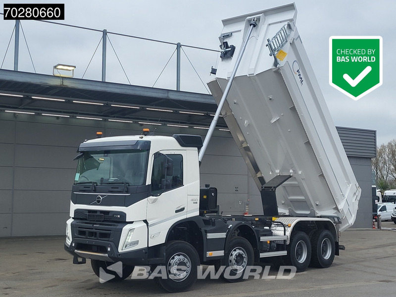 Volvo FMX 460 8X6 20m3 KH-Kipper VEB LED Big-axle Steelsuspension Euro 6 - Camion benne: photos 1 Volvo FMX 460 8X6 20m3 KH-Kipper VEB LED Big-axle Steelsuspension Euro 6 - Camion benne: photos 1