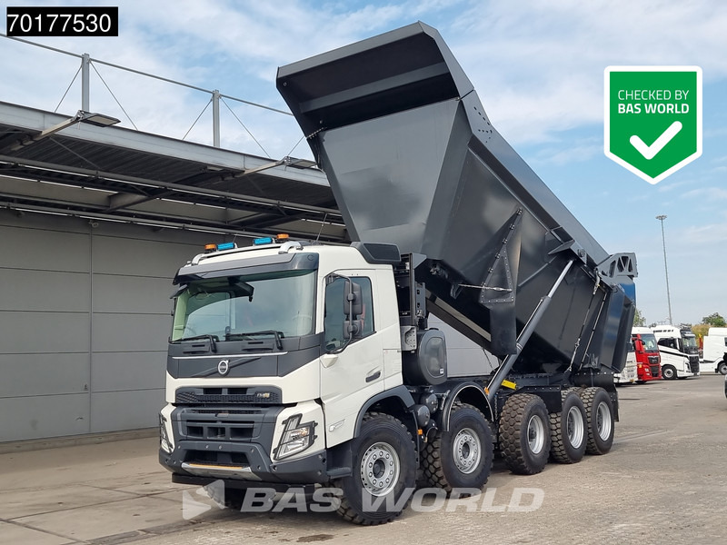 Volvo FMX 520 10X4 50T Payload 30m3 Retarder Lift+Lenkachse Euro 3 - Camion benne: photos 1 Volvo FMX 520 10X4 50T Payload 30m3 Retarder Lift+Lenkachse Euro 3 - Camion benne: photos 1