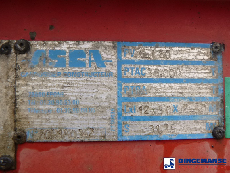 Camion porte-conteneur/ Caisse mobile ASCA 3-axle container trailer: photos 15