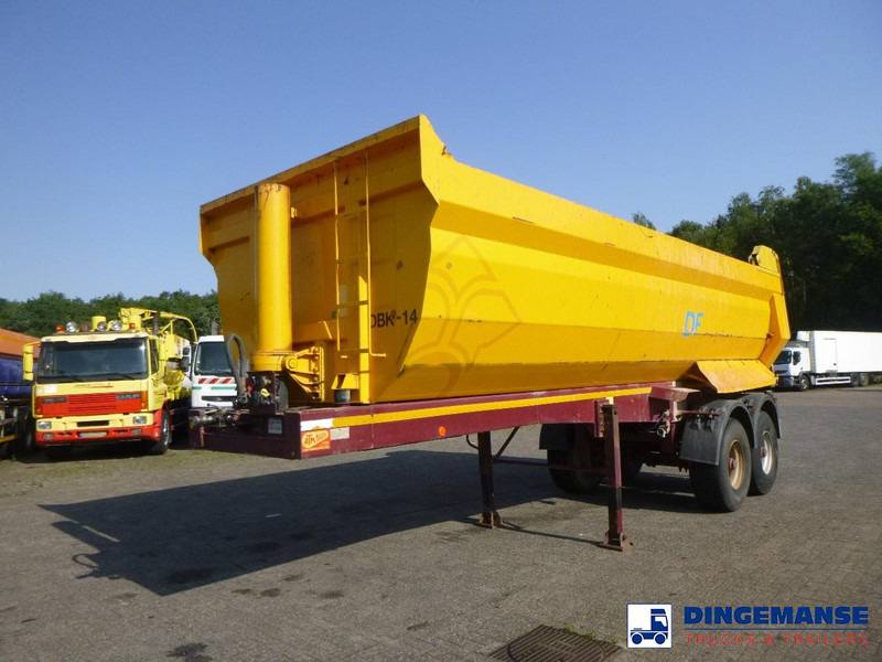ATM Tipper trailer steel 28 m3 - Semi-remorque benne: photos 1 ATM Tipper trailer steel 28 m3 - Semi-remorque benne: photos 1