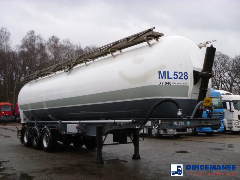 Benalu Powder tank alu 58 m3 (tipping) - Semi-remorque citerne: photos 2 Benalu Powder tank alu 58 m3 (tipping) - Semi-remorque citerne: photos 2
