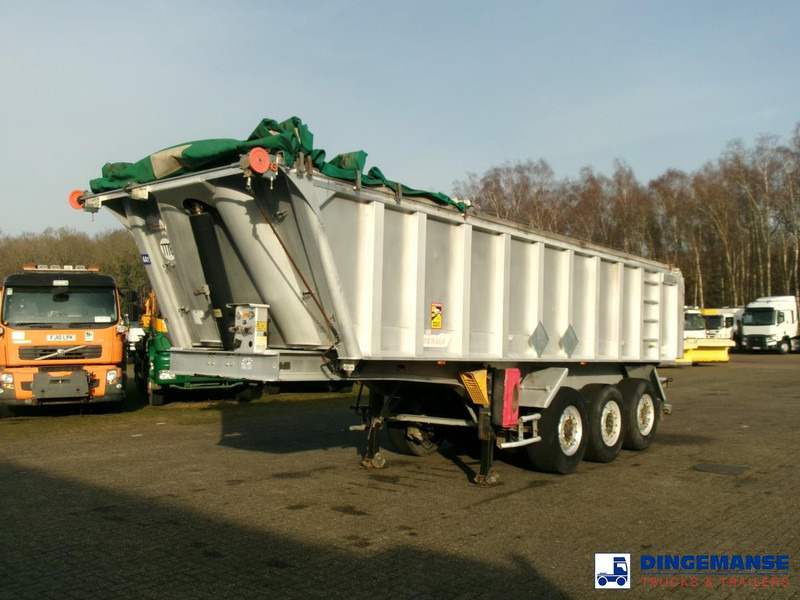 Benalu Tipper trailer alu 22 m3 + tarpaulin - Semi-remorque benne: photos 1 Benalu Tipper trailer alu 22 m3 + tarpaulin - Semi-remorque benne: photos 1