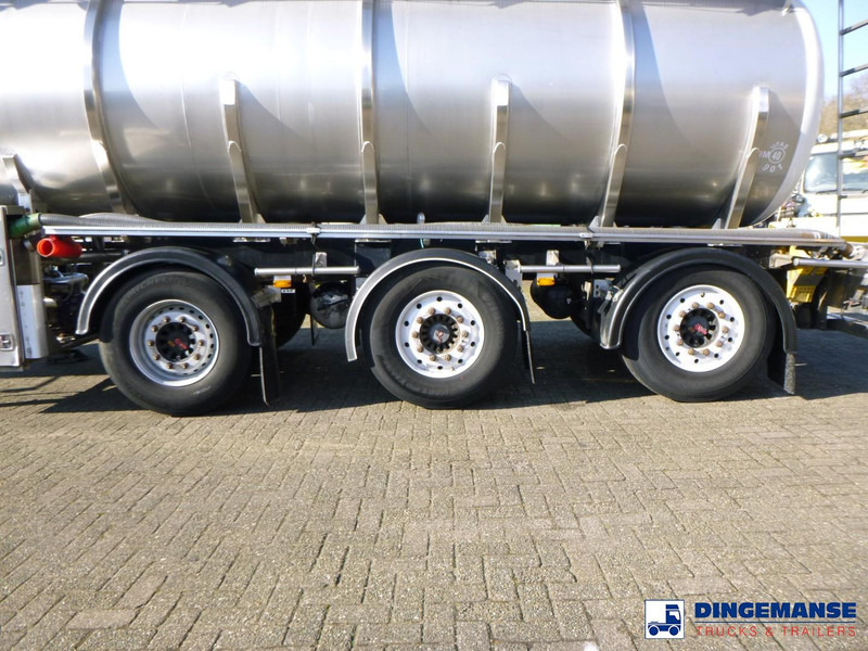 Burg Food tank inox 30.3 m3 / 3 comp - Semi-remorque citerne: photos 5 Burg Food tank inox 30.3 m3 / 3 comp - Semi-remorque citerne: photos 5