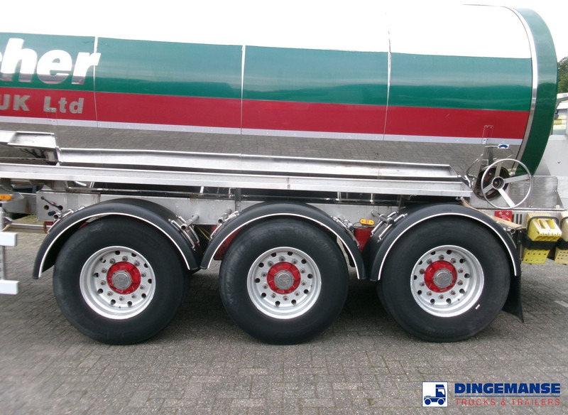 Clayton Chemical tank inox 18 m3 / 1 comp - Semi-remorque citerne: photos 5 Clayton Chemical tank inox 18 m3 / 1 comp - Semi-remorque citerne: photos 5