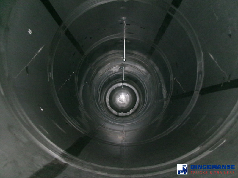 Semi-remorque citerne Clayton Food (beer) tank inox 30 m3 / 1 comp: photos 12
