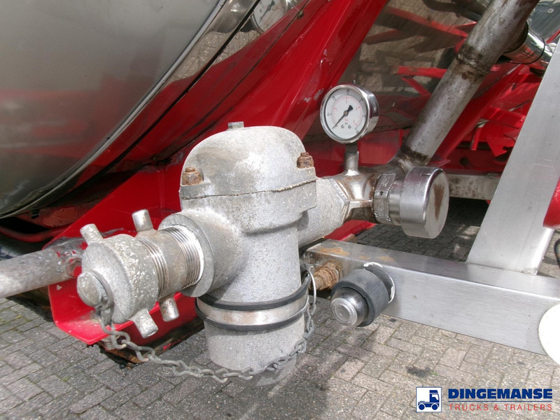 Semi-remorque citerne Crane Fruehauf Chemical ACID Rubber tank inox 30 m3 / 1 comp: photos 10