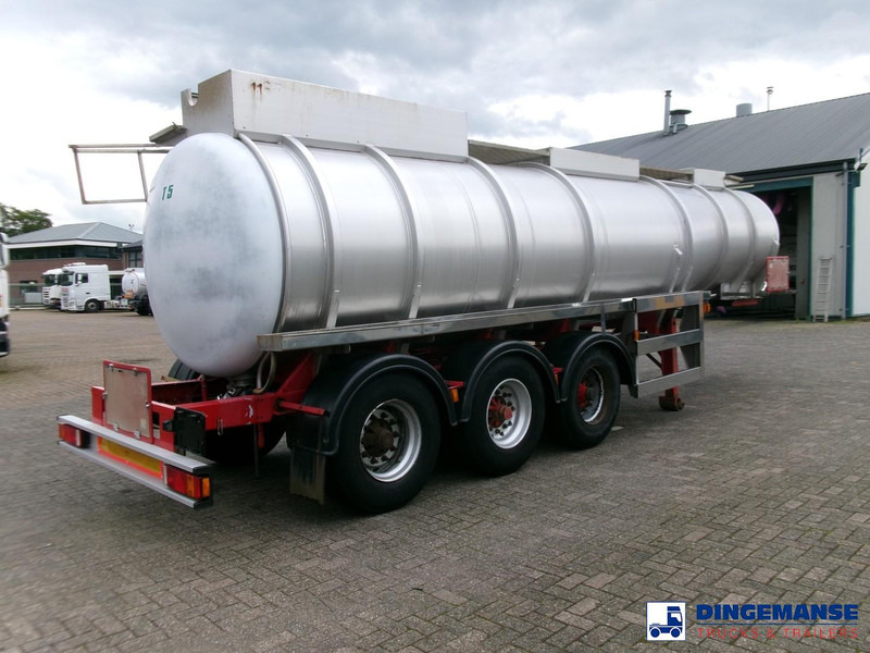 Crane Fruehauf Chemical tank inox 22.5 m3 / 1 comp - Semi-remorque citerne: photos 4 Crane Fruehauf Chemical tank inox 22.5 m3 / 1 comp - Semi-remorque citerne: photos 4