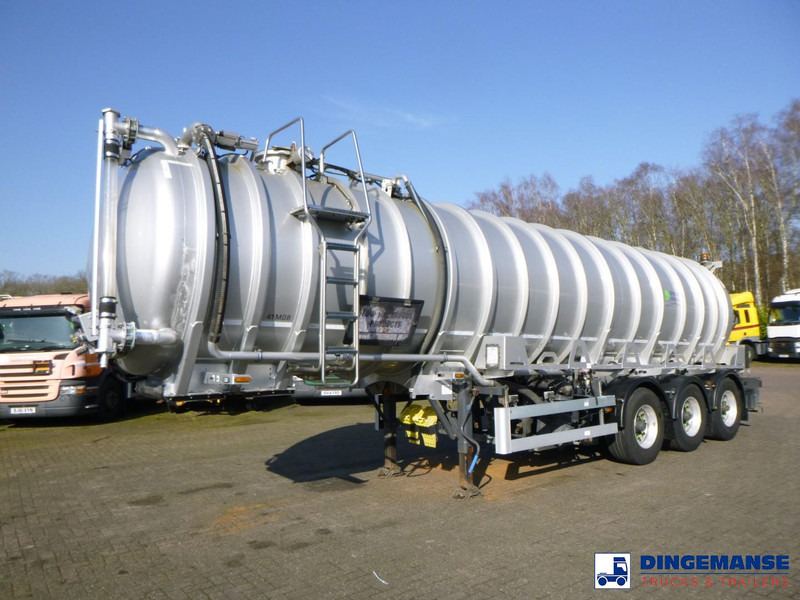 Crossland Vacuum tank alu 33.4 m3 / 1 comp - Semi-remorque citerne: photos 1 Crossland Vacuum tank alu 33.4 m3 / 1 comp - Semi-remorque citerne: photos 1