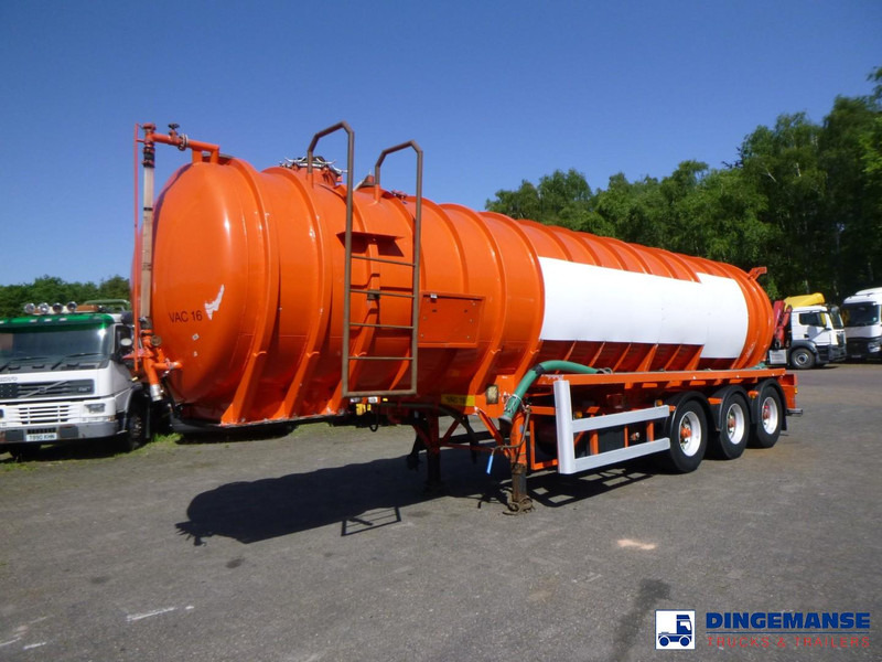 Crossland Vacuum tank alu 33 m3 / 1 comp - Semi-remorque citerne: photos 1 Crossland Vacuum tank alu 33 m3 / 1 comp - Semi-remorque citerne: photos 1