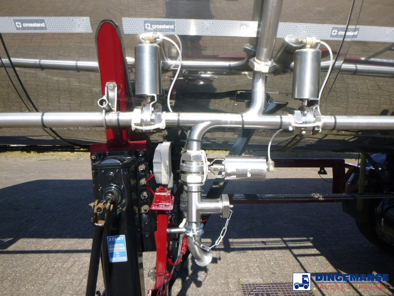 Semi-remorque citerne Feldbinder Food tank inox 30 m3 / 1 comp: photos 17