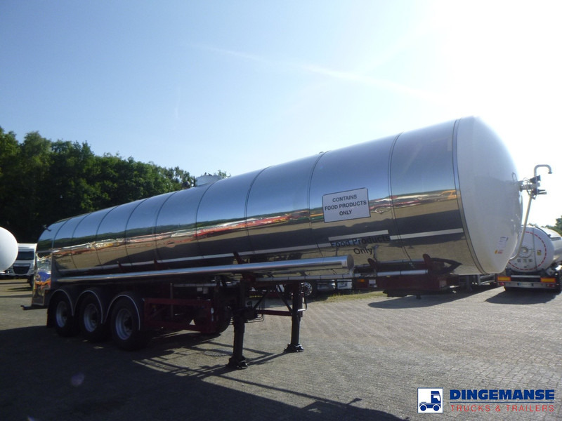 Feldbinder Food tank inox 30 m3 / 2 comp - Semi-remorque citerne: photos 2 Feldbinder Food tank inox 30 m3 / 2 comp - Semi-remorque citerne: photos 2