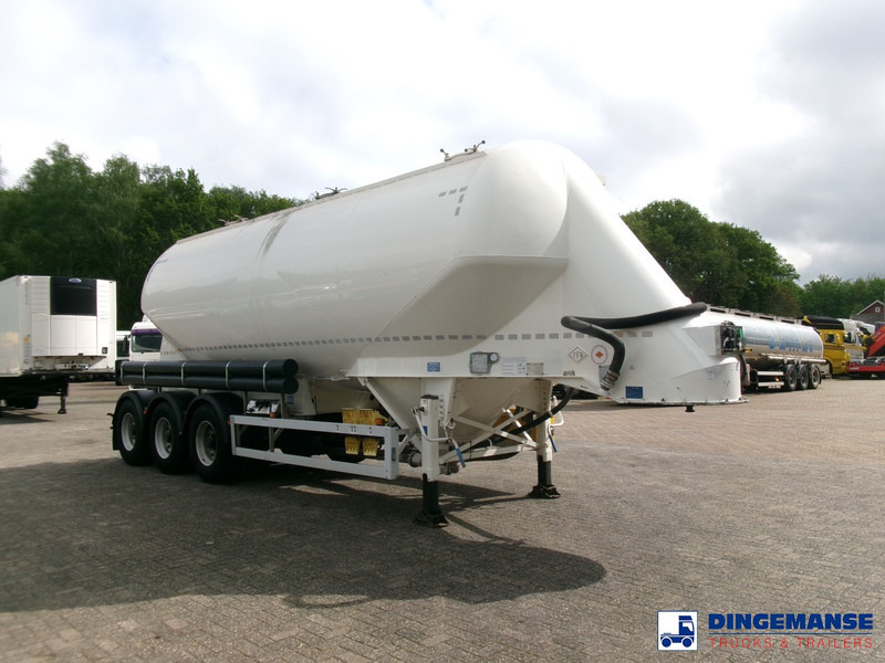 Feldbinder Powder tank alu 36 m3 / 1 comp - Semi-remorque citerne: photos 2 Feldbinder Powder tank alu 36 m3 / 1 comp - Semi-remorque citerne: photos 2