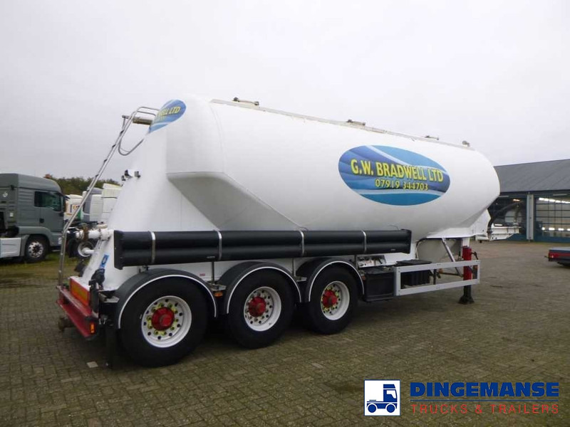 Feldbinder Powder tank alu 40 m3 / 1 comp - Semi-remorque citerne: photos 4 Feldbinder Powder tank alu 40 m3 / 1 comp - Semi-remorque citerne: photos 4