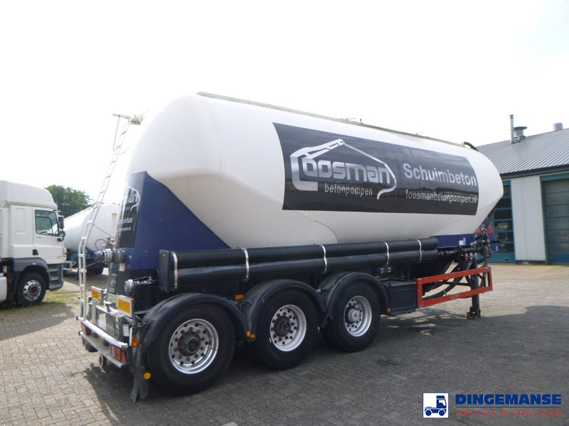 Feldbinder Powder tank alu 40 m3 / 1 comp + compressor - Semi-remorque citerne: photos 4 Feldbinder Powder tank alu 40 m3 / 1 comp + compressor - Semi-remorque citerne: photos 4