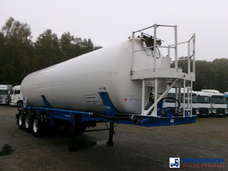 Feldbinder Powder tank alu 41 m3 (tipping) - Semi-remorque citerne: photos 2 Feldbinder Powder tank alu 41 m3 (tipping) - Semi-remorque citerne: photos 2