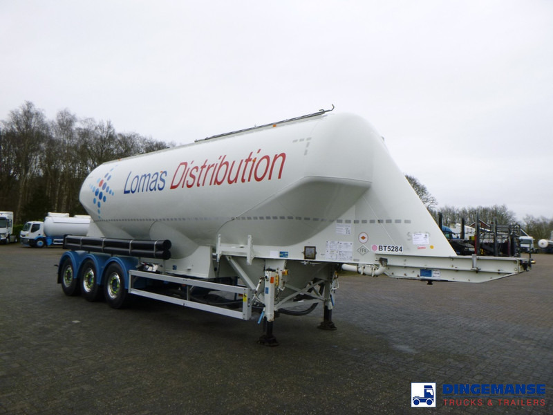 Feldbinder Powder tank alu 50 m3 / 1 comp - Semi-remorque citerne: photos 2 Feldbinder Powder tank alu 50 m3 / 1 comp - Semi-remorque citerne: photos 2