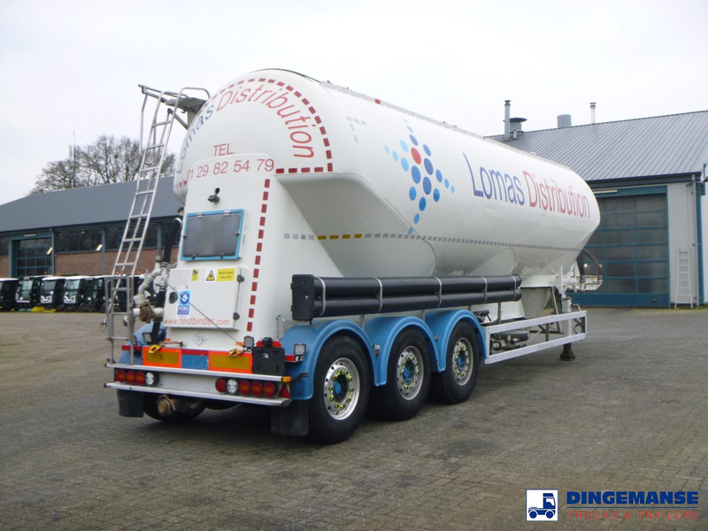 Feldbinder Powder tank alu 50 m3 / 1 comp - Semi-remorque citerne: photos 4 Feldbinder Powder tank alu 50 m3 / 1 comp - Semi-remorque citerne: photos 4