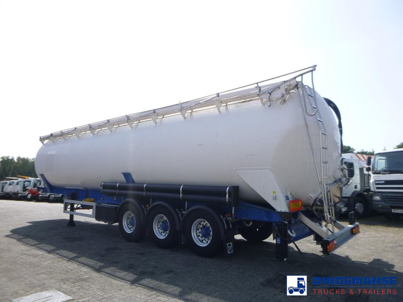 Feldbinder Powder tank alu 63 m3 / 1 comp (tipping) - Semi-remorque citerne: photos 3 Feldbinder Powder tank alu 63 m3 / 1 comp (tipping) - Semi-remorque citerne: photos 3