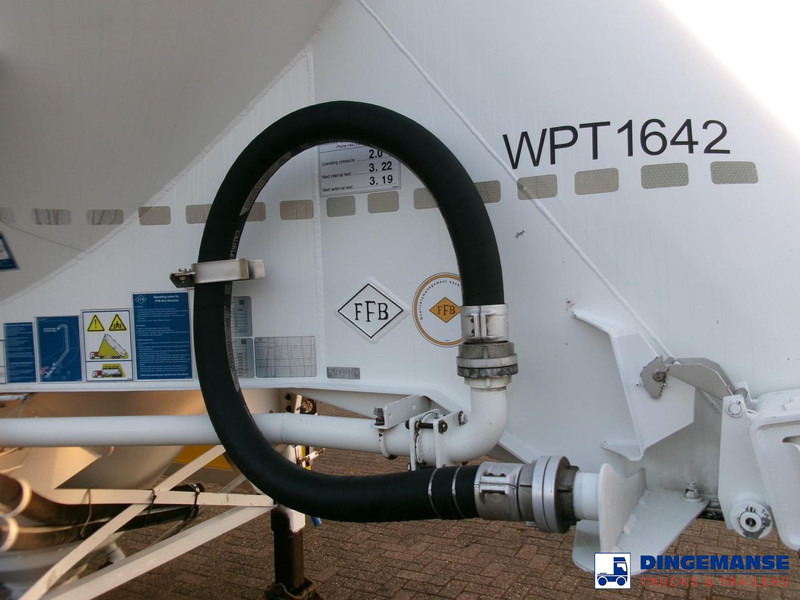 Semi-remorque citerne Feldbinder Powder tank alu alu 49 m3 / 1 comp: photos 9 Semi-remorque citerne Feldbinder Powder tank alu alu 49 m3 / 1 comp: photos 9