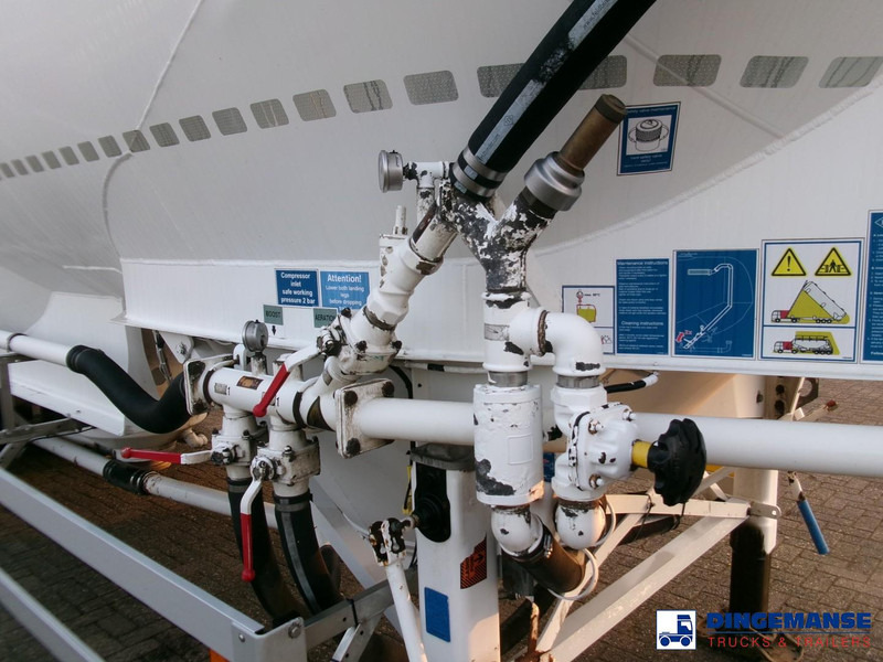 Semi-remorque citerne Feldbinder Powder tank alu alu 49 m3 / 1 comp: photos 8 Semi-remorque citerne Feldbinder Powder tank alu alu 49 m3 / 1 comp: photos 8