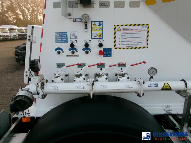 Semi-remorque citerne Feldbinder Powder tank alu alu 49 m3 / 1 comp: photos 10 Semi-remorque citerne Feldbinder Powder tank alu alu 49 m3 / 1 comp: photos 10