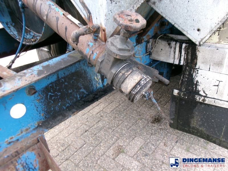 Semi-remorque citerne Fruehauf Bitumen tank inox 31 m3 / 1 comp + mixer & engine: photos 12
