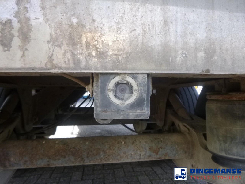 Semi-remorque benne Fruehauf Tipper trailer alu 35 m3 + tarpaulin: photos 12