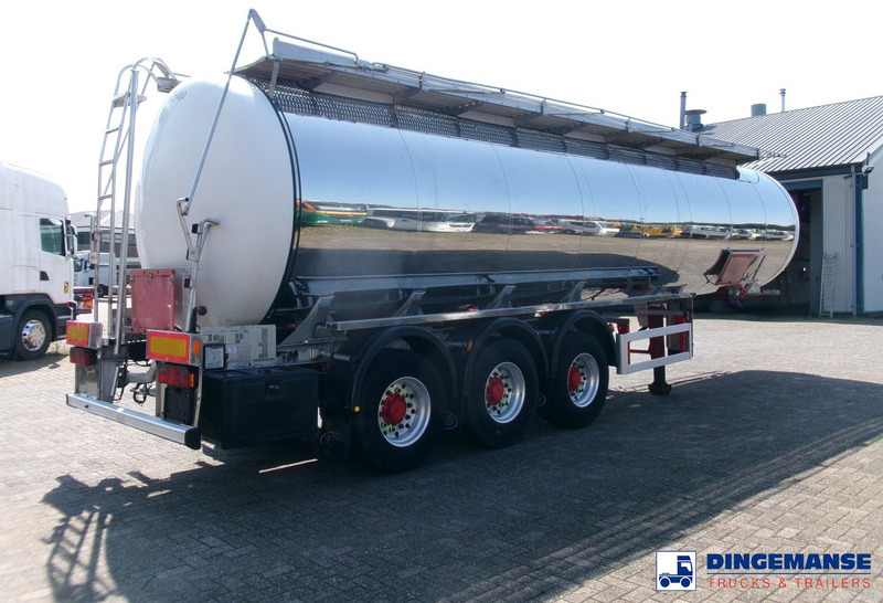 Indox Chemical tank inox 35.2 m3 / 1 comp + pump - Semi-remorque citerne: photos 4 Indox Chemical tank inox 35.2 m3 / 1 comp + pump - Semi-remorque citerne: photos 4