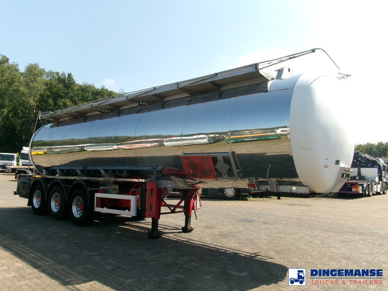 Indox Chemical tank inox 35.2 m3 / 1 comp + pump - Semi-remorque citerne: photos 2 Indox Chemical tank inox 35.2 m3 / 1 comp + pump - Semi-remorque citerne: photos 2