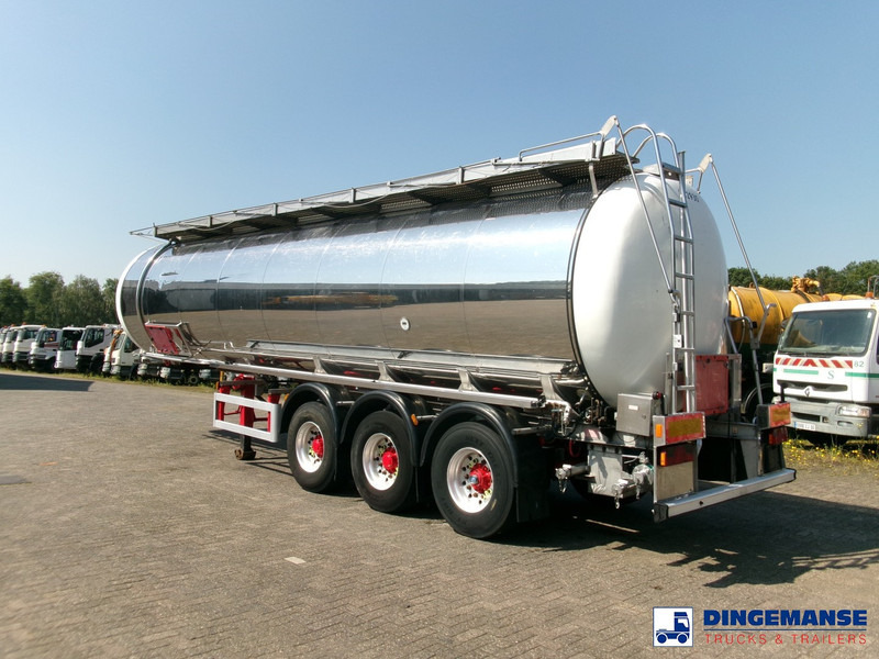 Indox Chemical tank inox 35.2 m3 / 1 comp + pump - Semi-remorque citerne: photos 3 Indox Chemical tank inox 35.2 m3 / 1 comp + pump - Semi-remorque citerne: photos 3