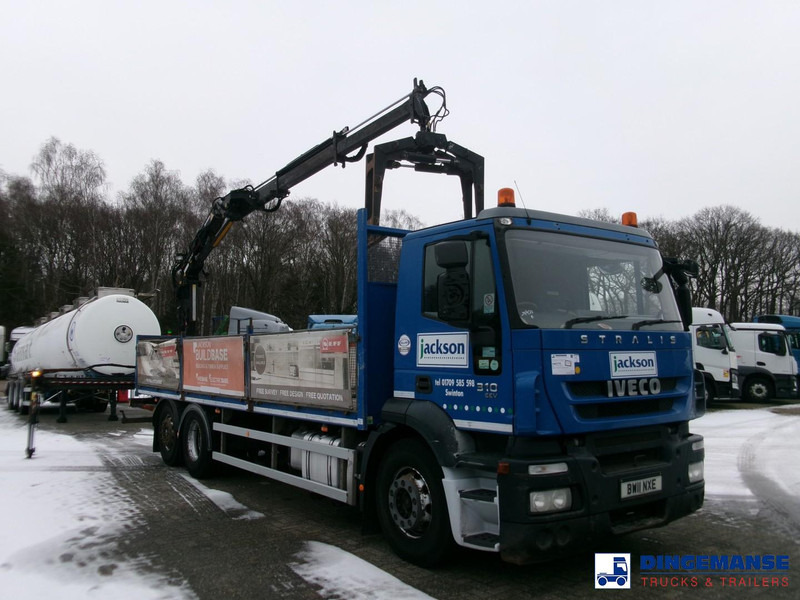 Iveco Stralis 310 EEV 6x2 RHD + Atlas 120.2E - Camion grue: photos 2 Iveco Stralis 310 EEV 6x2 RHD + Atlas 120.2E - Camion grue: photos 2