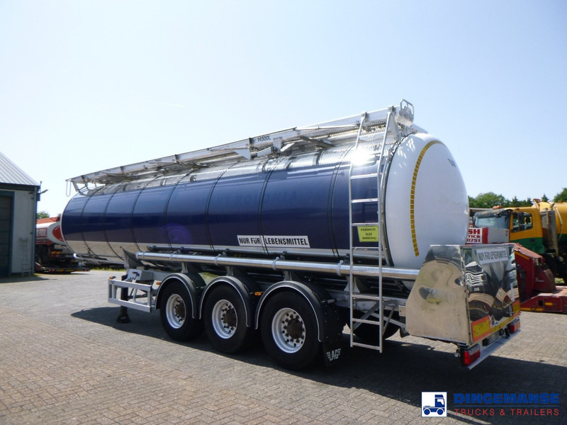 LAG Food tank inox 32 m3 / 3 comp + pump - Semi-remorque citerne: photos 3 LAG Food tank inox 32 m3 / 3 comp + pump - Semi-remorque citerne: photos 3