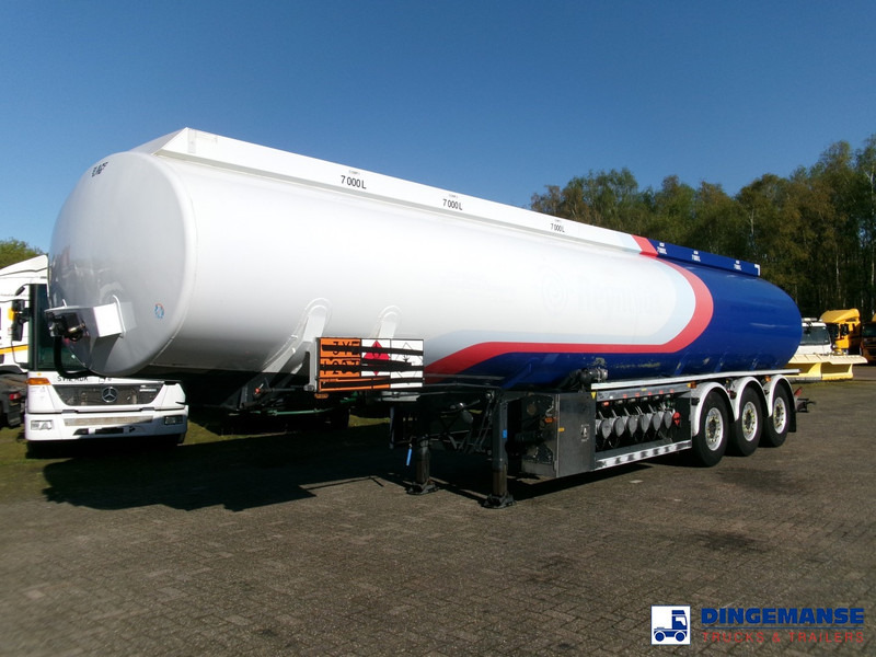 LAG Fuel tank alu 44.5 m3 / 6 comp + pump - Semi-remorque citerne: photos 1 LAG Fuel tank alu 44.5 m3 / 6 comp + pump - Semi-remorque citerne: photos 1