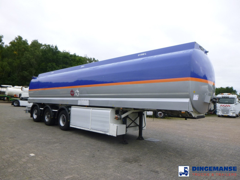 LAG Fuel tank alu 50.5 m3 / 3 comp + pump - Remorque citerne: photos 2 LAG Fuel tank alu 50.5 m3 / 3 comp + pump - Remorque citerne: photos 2