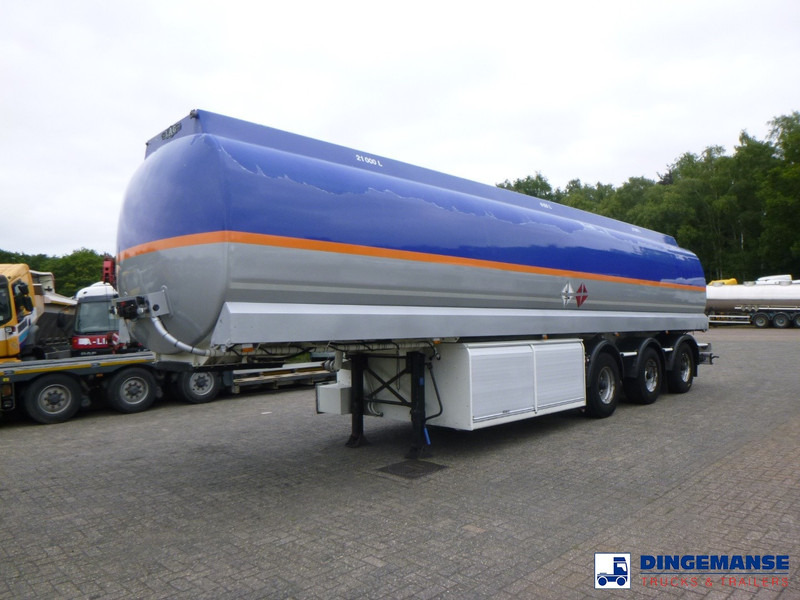 LAG Fuel tank alu 50.5 m3 / 3 comp + pump - Remorque citerne: photos 1 LAG Fuel tank alu 50.5 m3 / 3 comp + pump - Remorque citerne: photos 1