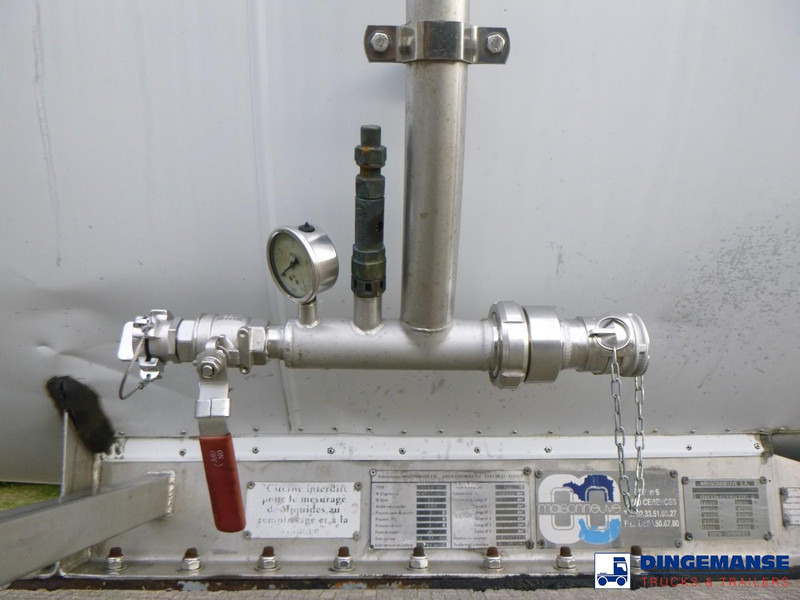MAISONNEUVE Chemical ACID tank inox L4BH 22.4 m3 / 1 comp (caustic soda) - Semi-remorque citerne: photos 5 MAISONNEUVE Chemical ACID tank inox L4BH 22.4 m3 / 1 comp (caustic soda) - Semi-remorque citerne: photos 5