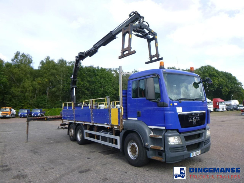 MAN TGS 26.360 6x2 RHD + HMF 1420 K2 - Camion grue: photos 2 MAN TGS 26.360 6x2 RHD + HMF 1420 K2 - Camion grue: photos 2