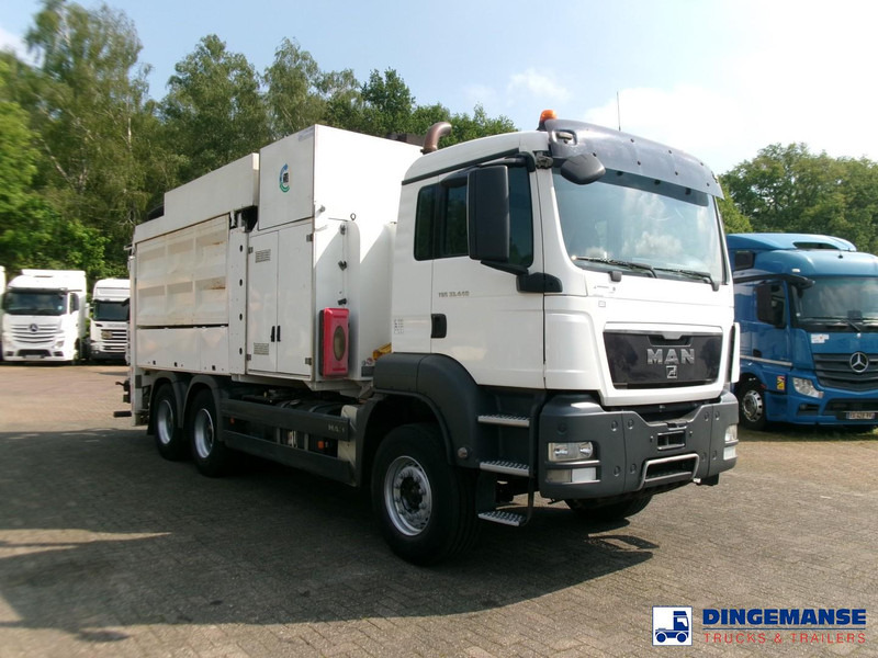 MAN TGS 26.440 6X4 MTS Saugbagger Dino3 vacume - Camion hydrocureur: photos 2 MAN TGS 26.440 6X4 MTS Saugbagger Dino3 vacume - Camion hydrocureur: photos 2